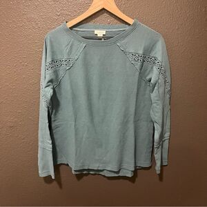 Sundance Teal Lilaya Waffle Knit Thermal